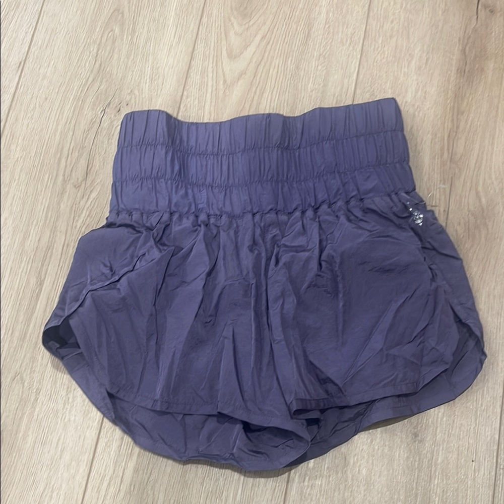 Free People Women's Athletic Shorts in Deep Purple